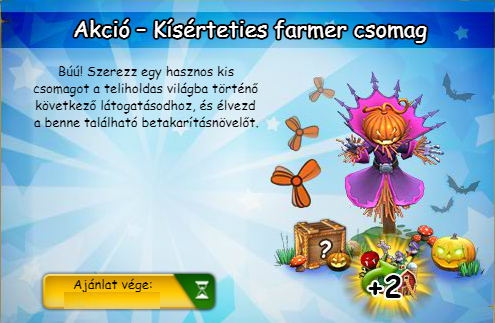 Kísérteties farmer csomag