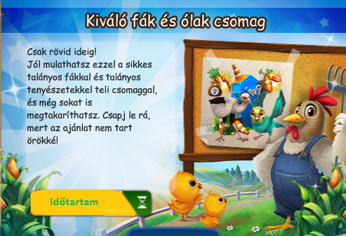 Kiváló fák és ólak csomag